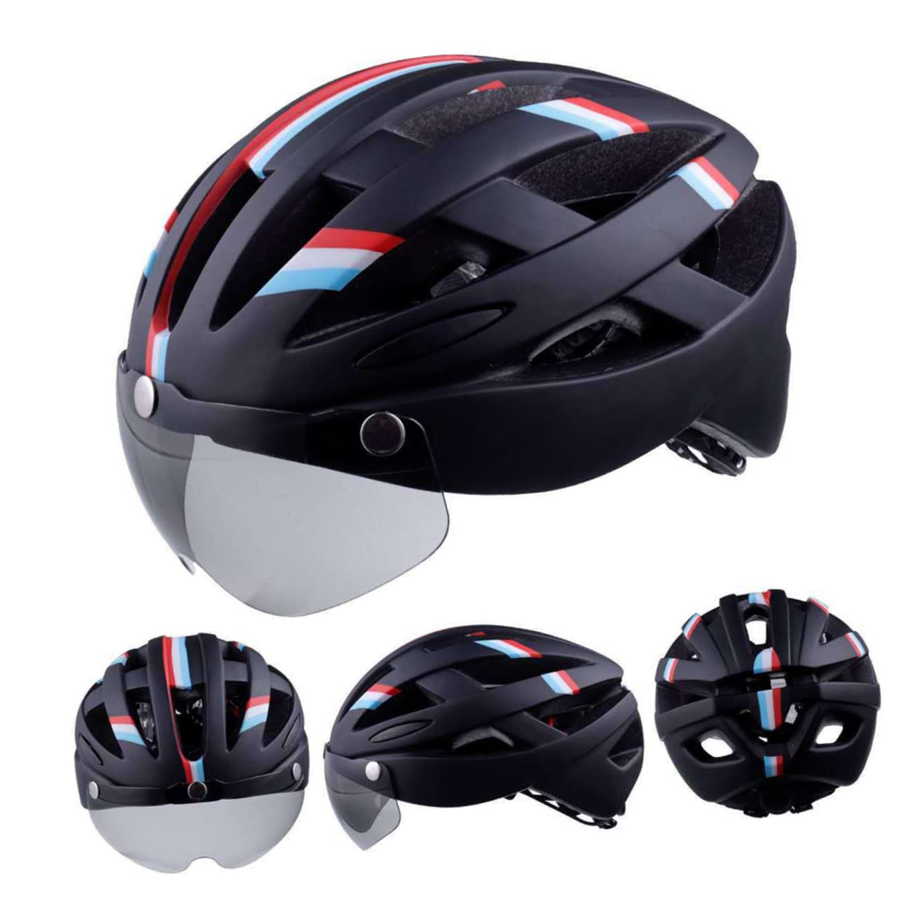 Sosoport Casque De Vélo Casque De Cyclisme Casques De Vélo Casque D'équitation Cascos Para Bicicletas Casque De Sécurité Vélo Casque VTT Chapeau D'été Hommes Et Femmes Voiture Électrique