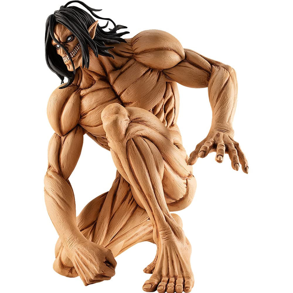 XESAGSNV Statuette en PVC - Attaque des Titans - Objet de collection / cadeau / figurine d’animé / décoration (Titan Assaillant)