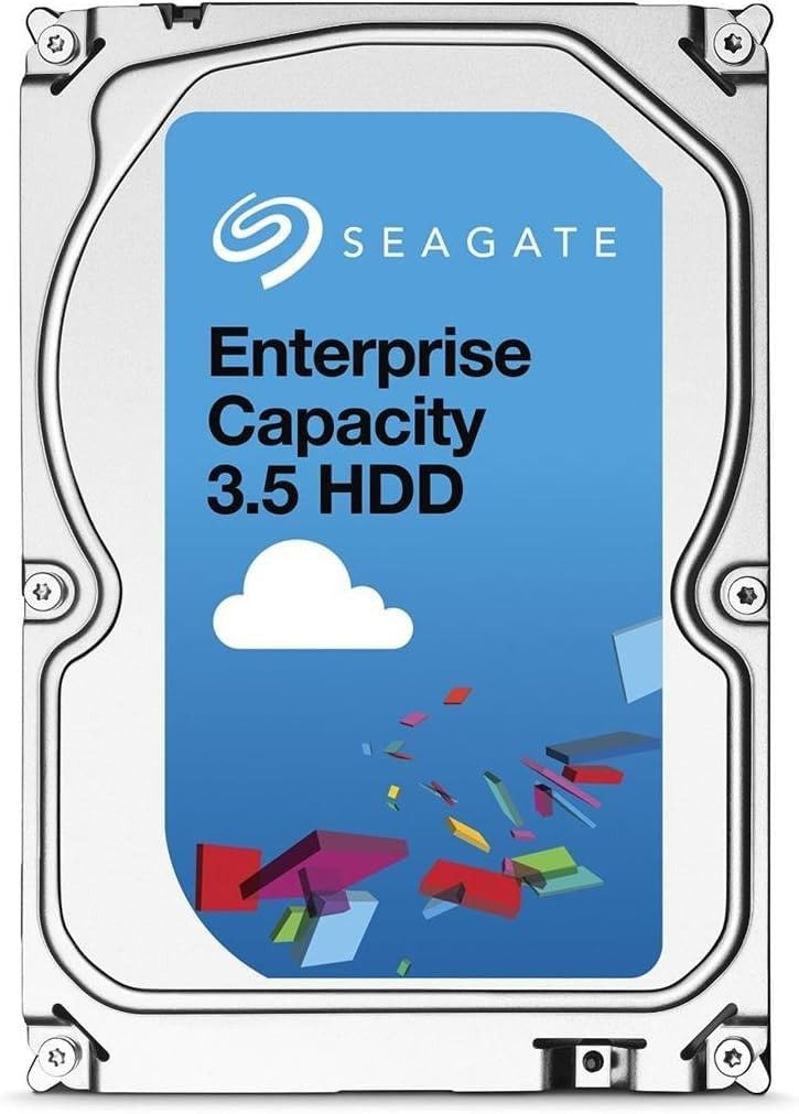 Seagate Enterprise Capacity v7 ST12000NM0127 - Disque dur - 12 To - Interne - 3.5" - SATA 6 Gb/s - 7200 tr/min - Cache 256 Mo