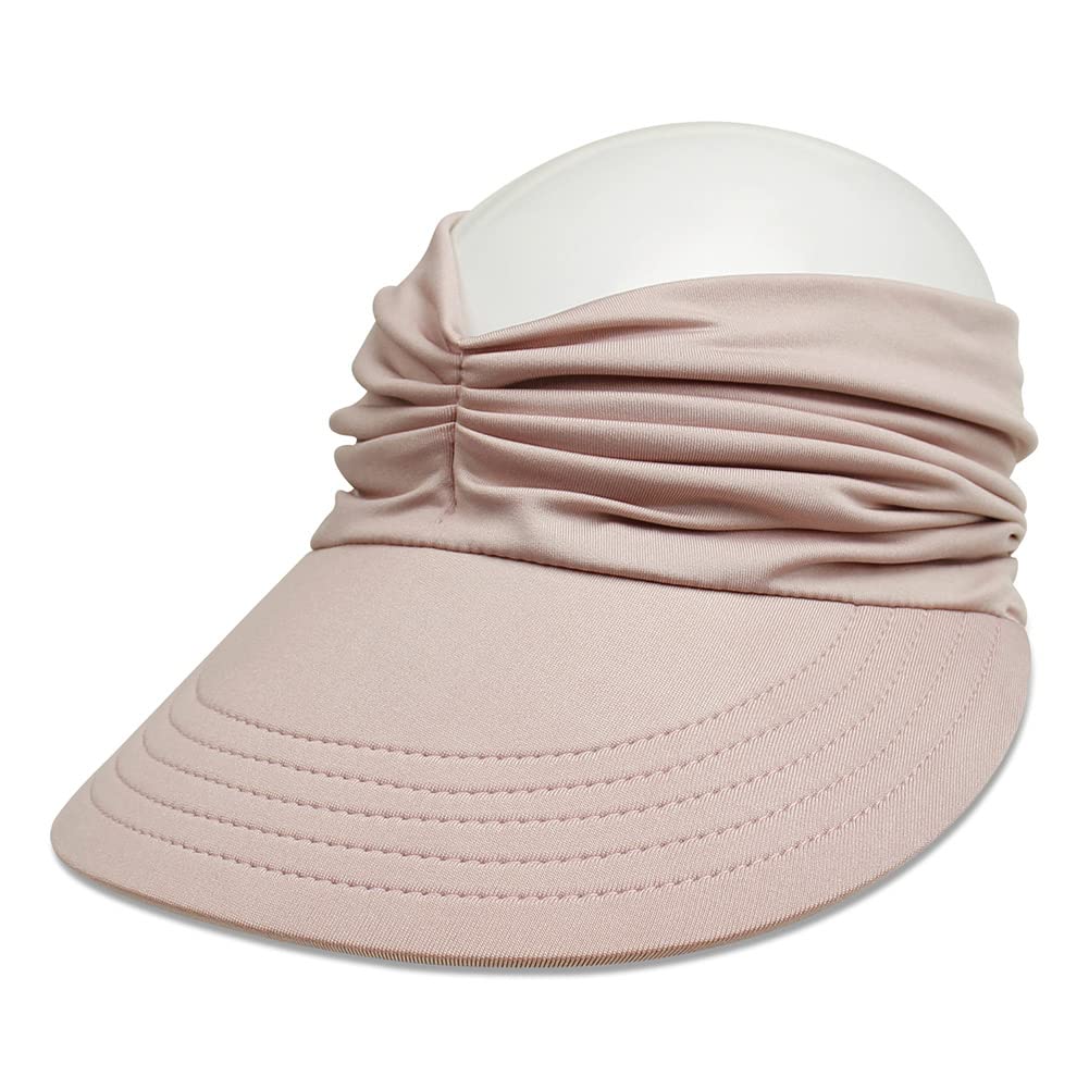 YAMEE Visiere Casquette Femme,Visière Plage Femme,Chapeau de Soleil Femme,Casquette Femme ete,Visiere de Protection pour Voyage Plage