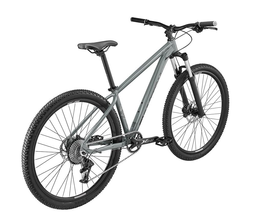 Eastern Bikes Alpaka 29" VTT léger, 9 Vitesses, Freins à Disque hydrauliques, Suspension Avant, Disponible en 4 Tailles de Cadre. (21", Gris)