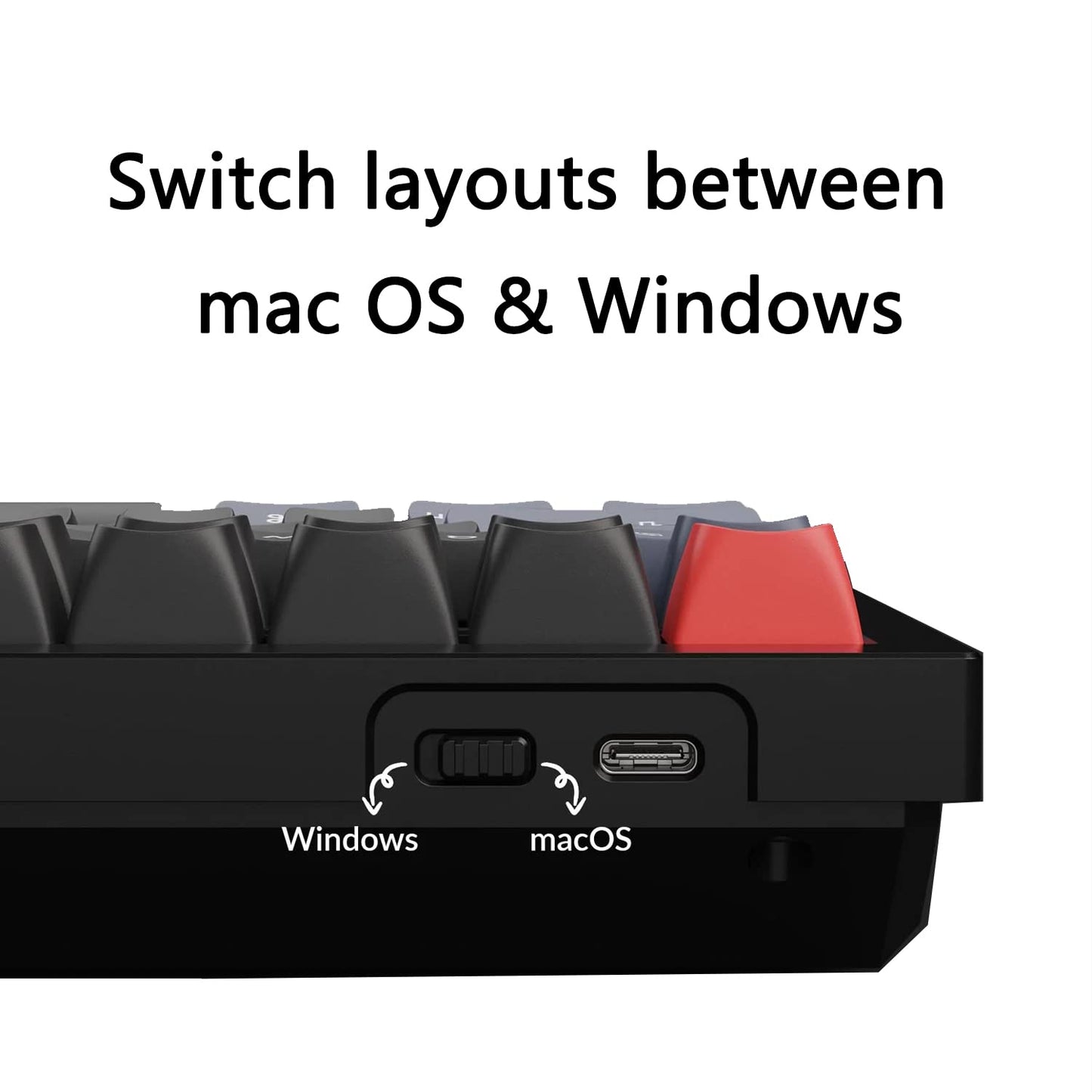 Keychron K10 Clavier de Jeu mécanique sans Fil, échange de Chaleur Pleine Taille sans Fil Bluetooth/Filaire RGB rétroéclairage, avec Cadre en Aluminium Gateron G Pro Switch Marron pour Mac/Windows