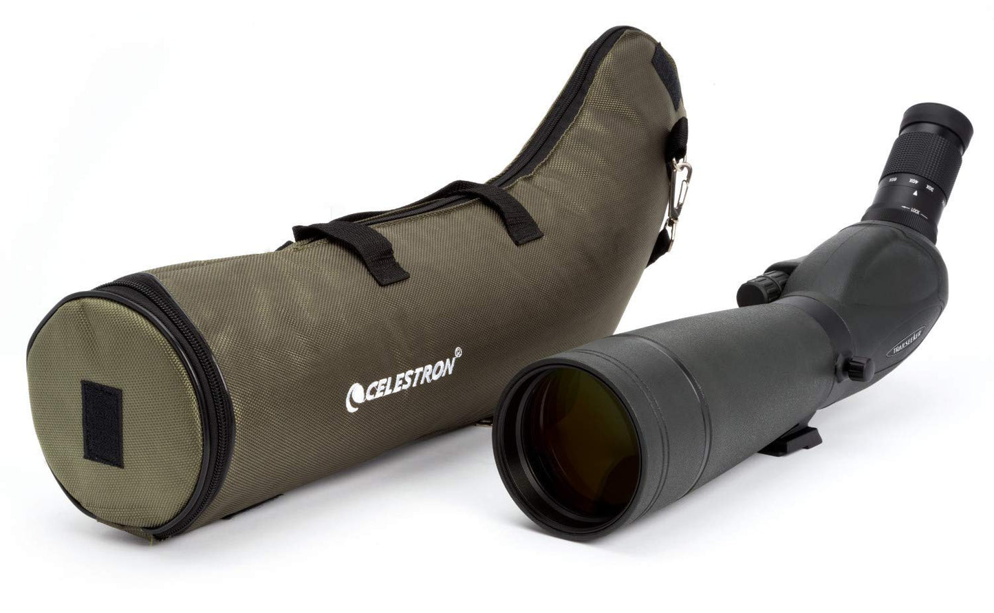 Celestron 52332 TrailSeeker - Longue-vue 80-45 degrés, noir