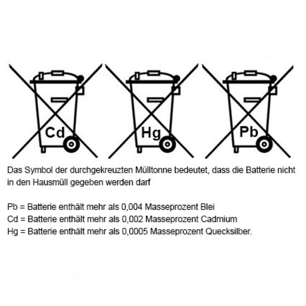 Batterie 12V 5Ah SLA4L-BS Maxtuned Scooter Batterie, sans entretien étanche pré-chargée similaire à YTX5L-BS YB4L-B YTX4-BS