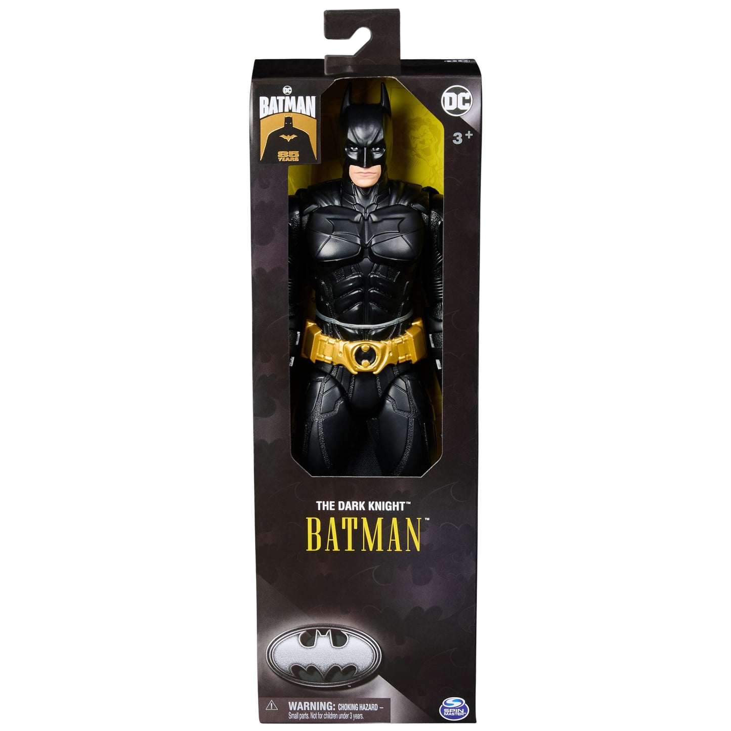 DC Batman - Figurine Batman The Dark Night 30 Cm - Figurine Articulée Chevalier Noir - Édition Limitée 85e Anniversaire - Super Héros Et Super Vilain - Jouet À Collectionner - Jouet Enfant 3 Ans Et +