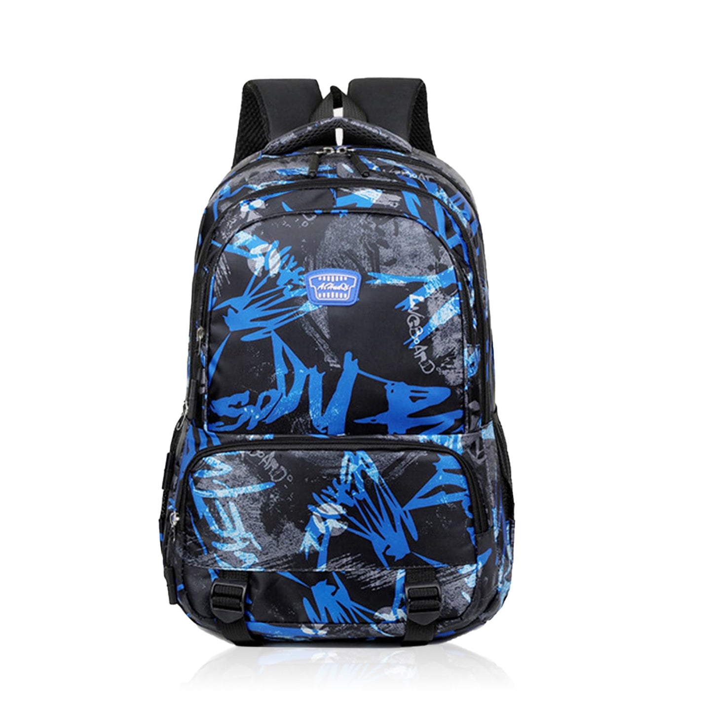 YCSYHQQX Sac a Dos Scolaire College, Sac d'école Garcon Fille Cartables avec Bretelles Rembourrées Sac à Dos Ados pour School Lycéenne Collégienne Leisure, 32 * 19 * 47CM (C)