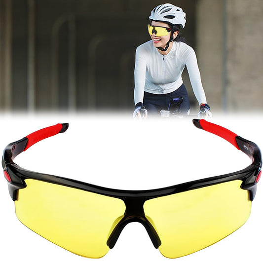 MINGZE Lunettes de sécurité avec lentilles enveloppantes transparentes anti-buée et anti-dérapantes, protection UV, lunettes de soleil pour le vélo de pêche au golf, Lunettes Anti Lumière Bleue