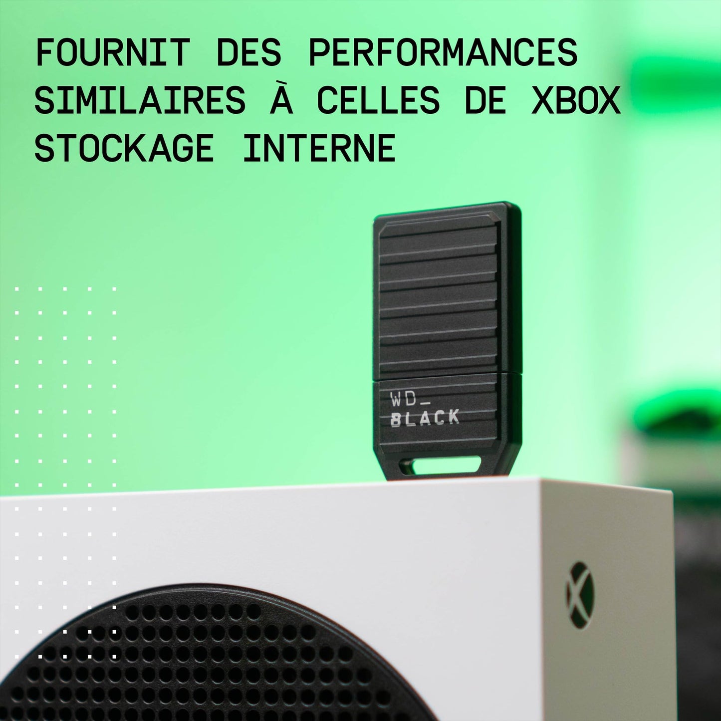 Xbox Series S 512 Go + WD_BLACK C50 1 To Carte d'extension, sous licence officielle pour votre console Serie S