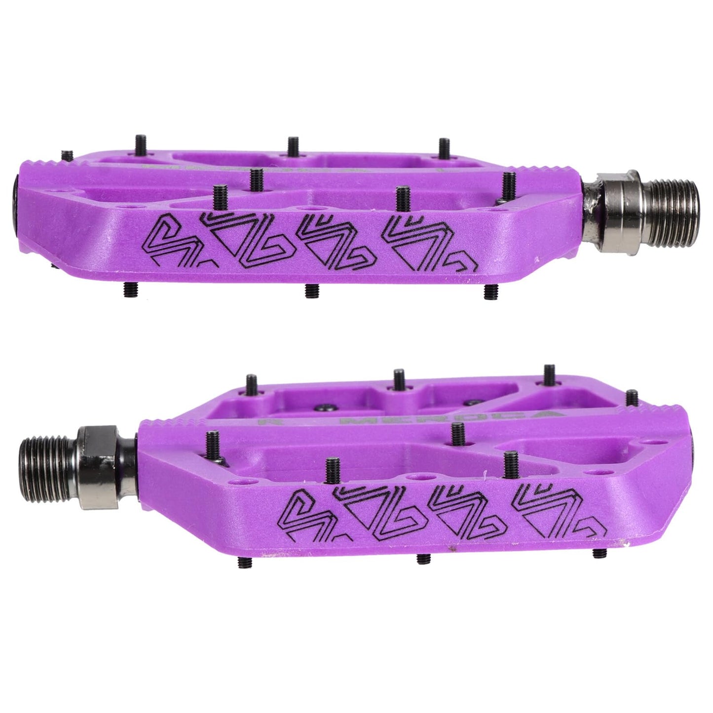 BESPORTBLE 1 Paire Pédale De Vélo Pédales Accessoires De Vélo Vélos Pédale De Route De Montagne Pedales Para Bicicleta Accessoires Hors Route Violet Arbre en Acier Enfant Composant Bicyclette