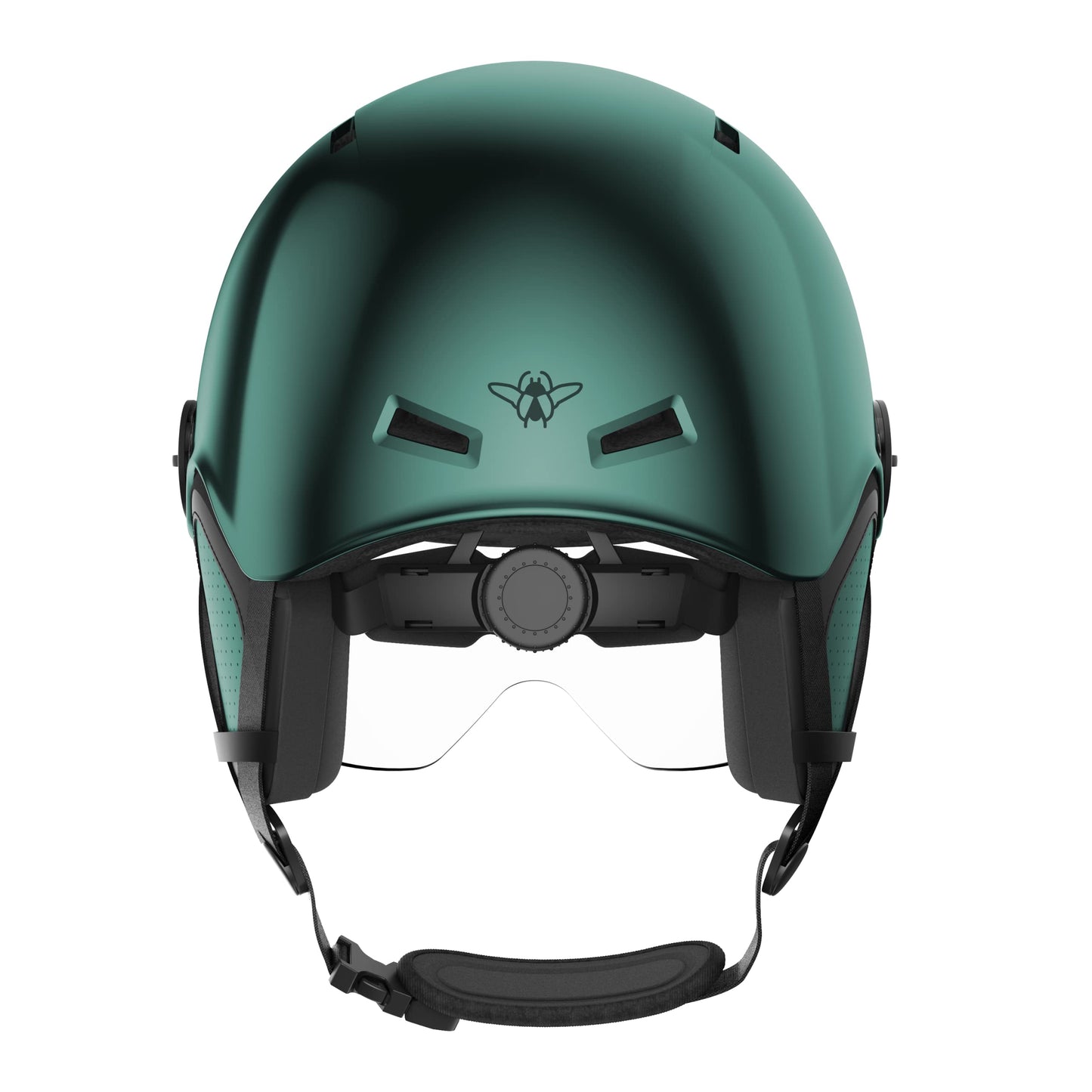 CASR Casque Style de Protection Vert Taille M, Résistant aux Impacts, Respirant, Matériaux Résistants et Facile à Laver, Accessoires Détachables, Taille Ajustable