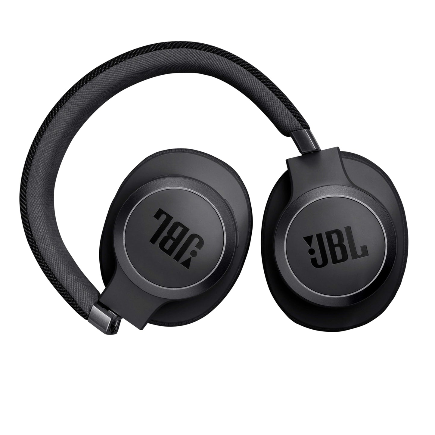 JBL Live 770NC Casque circum-auriculaire, Réduction de Bruit Adaptative, Smart Ambient, jusqu'à 65 heures d'autonomie, noir