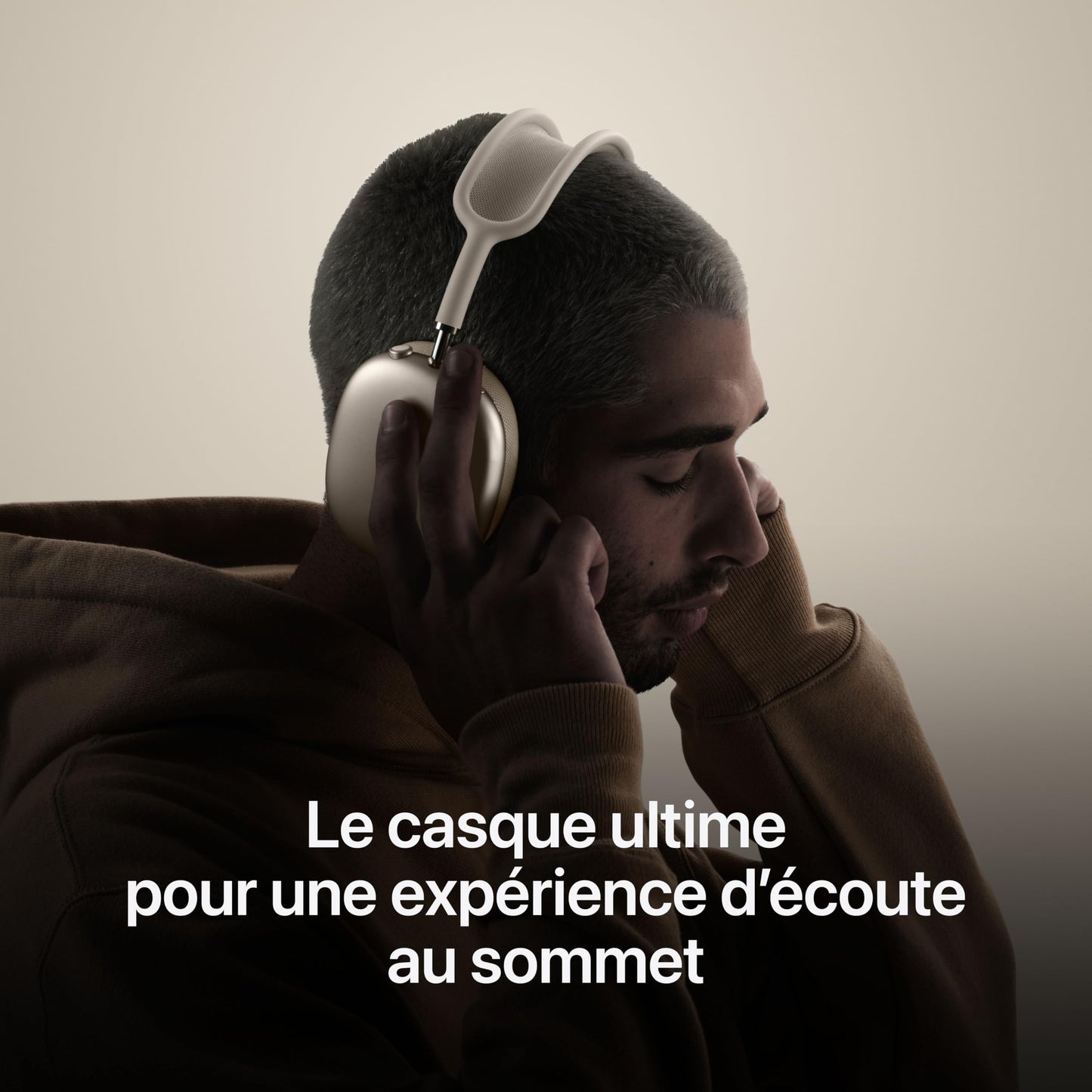 Apple AirPods Max Casque Circum-auriculaire sans Fil, réduction Active du Bruit de Niveau Pro, Mode Transparence, Audio Spatial personnalisé, Recharge USB C, Minuit