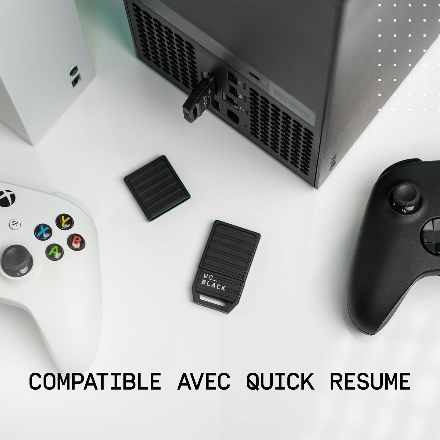 Xbox Series S 512 Go + WD_BLACK C50 1 To Carte d'extension, sous licence officielle pour votre console Serie S