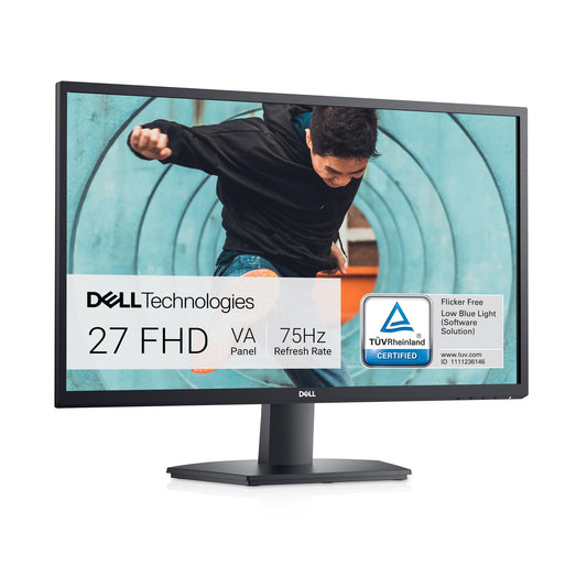 Dell SE2722HX 27" Full HD (1920x1080) Écran PC, 75Hz, VA, 4ms, AMD FreeSync, HDMI, VGA, Garantie 3 ans, Noir