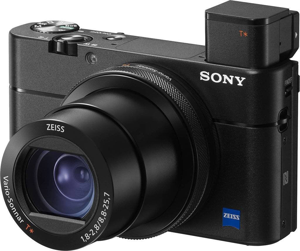 Sony RX100 V | Appareil Photo Expert Premium Compact (Capteur de type 1.0, Optique Zeiss 20-70mm F1.8-2.8, Vidéo 4K, Écran inclinable)