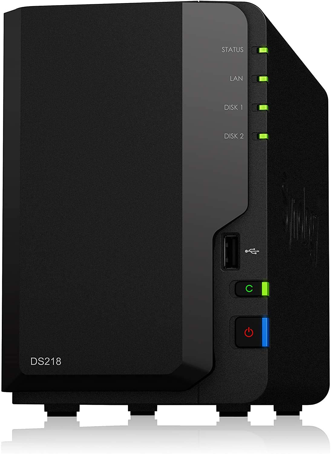 Synology DS218 NAS 6To (2x 3To) WD Red