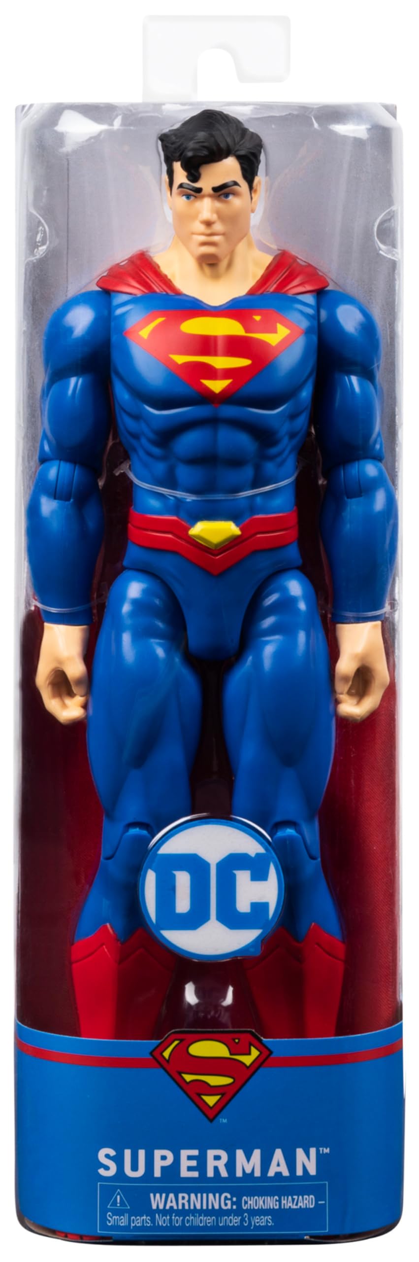 DC Universe - Figurine Superman 30 Cm - Figurine Articulée - Créez Vos Aventures Et Combats - Super Héros - Jouet À Collectionner - Jouet Enfant 3 Ans Et +