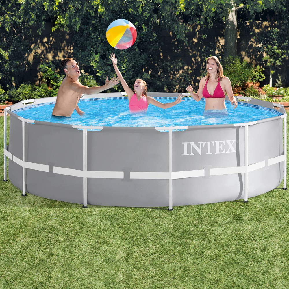 Intex kit Piscine Prism Frame Ronde Tubulaire (ø) 3,66 x (h) 0,99m