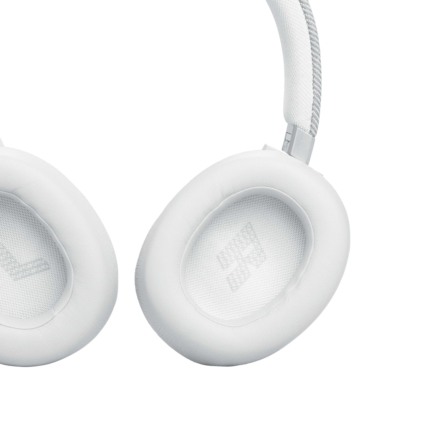 JBL Live 770NC Casque circum-auriculaire, Réduction de Bruit Adaptative, Smart Ambient, jusqu'à 65 heures d'autonomie, blanc