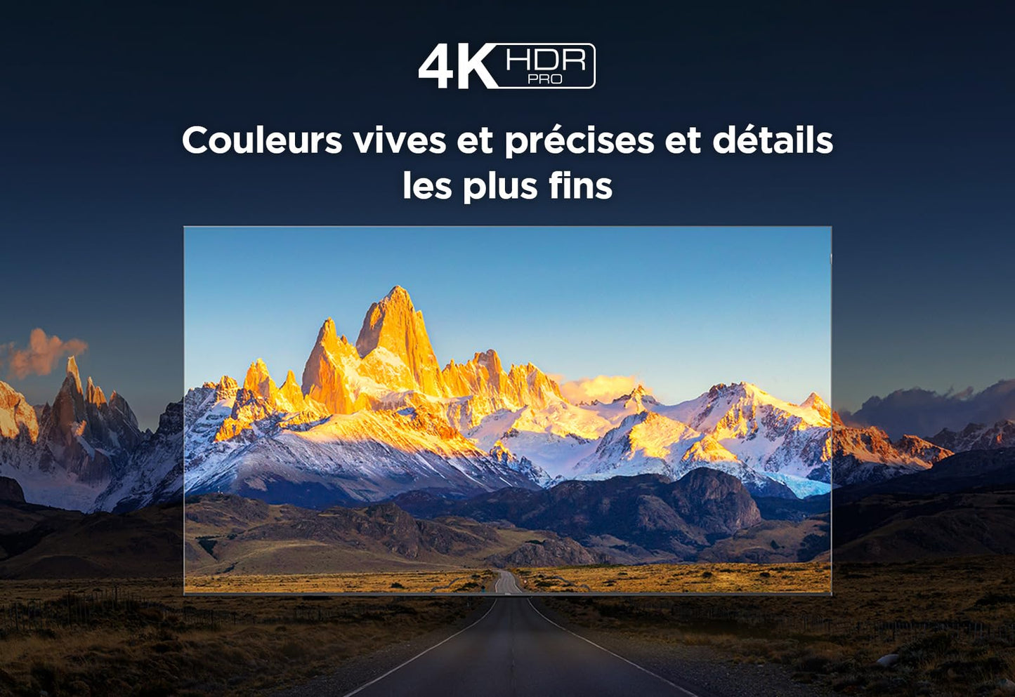 TCL TV QLED 43T7B 4K HDR Pro 43’’ avec Google TV et système sonore Dolby Atmos, Compatible avec l’Assistant Google et Alexa