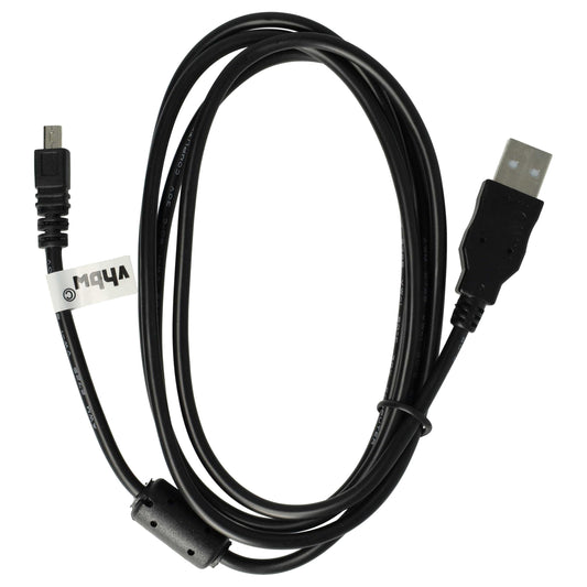 vhbw Câble USB standard type A, 150 cm, compatible avec Nikon CoolPix S210, S220, S230, S2600, S2700, S2800, S3000, S3100, S32, S3300