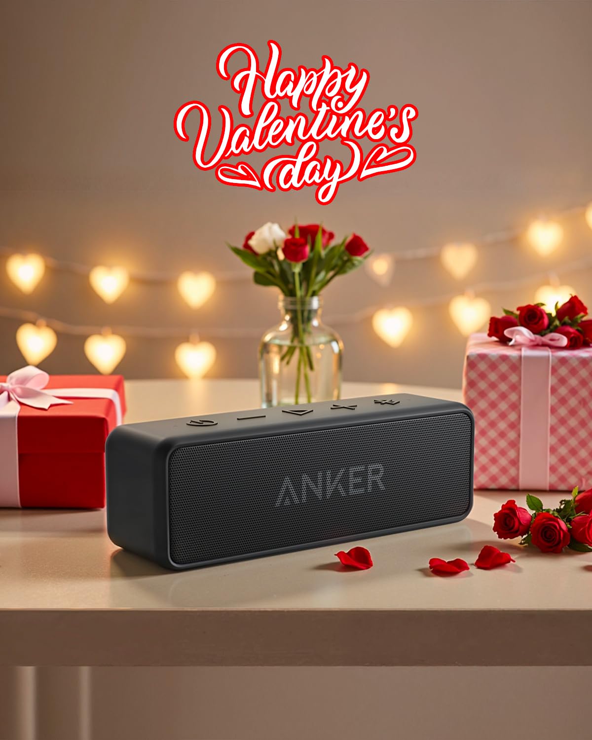 Anker Enceinte Bluetooth Portable, SoundCore 2 Haut Parleur sans fil avec basses puissantes, autonomie de 24 heures, porté de 20 m, étanche waterproof IPX7 et microphone intégré - Noir