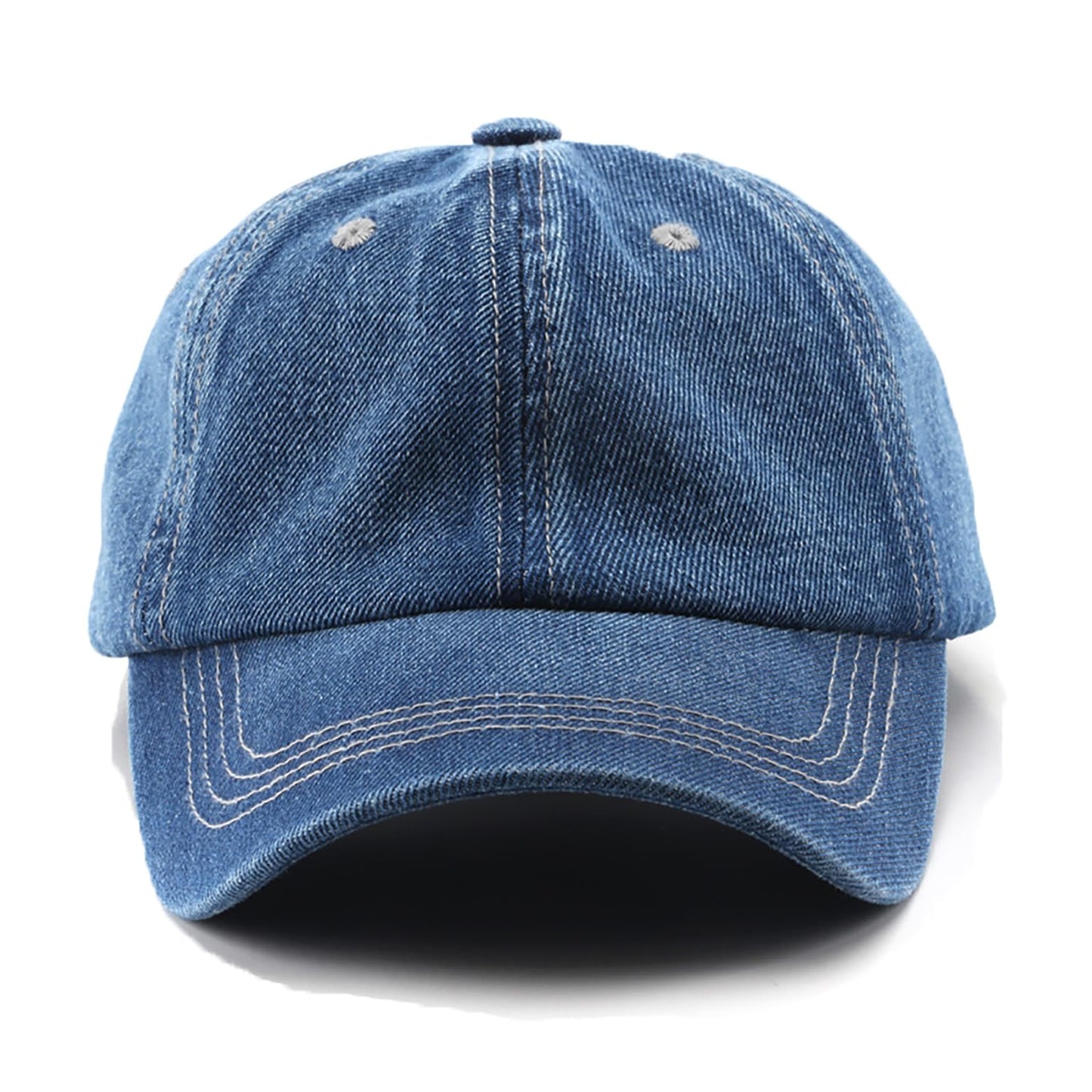 YAMEE Casquette de Baseball Denim pour Femmes,Chapeau de Baseball Réglable,Chapeau Sport Unisexe Eté,Running Cap Breathable Dames pour Golf Cyclisme Randonnée