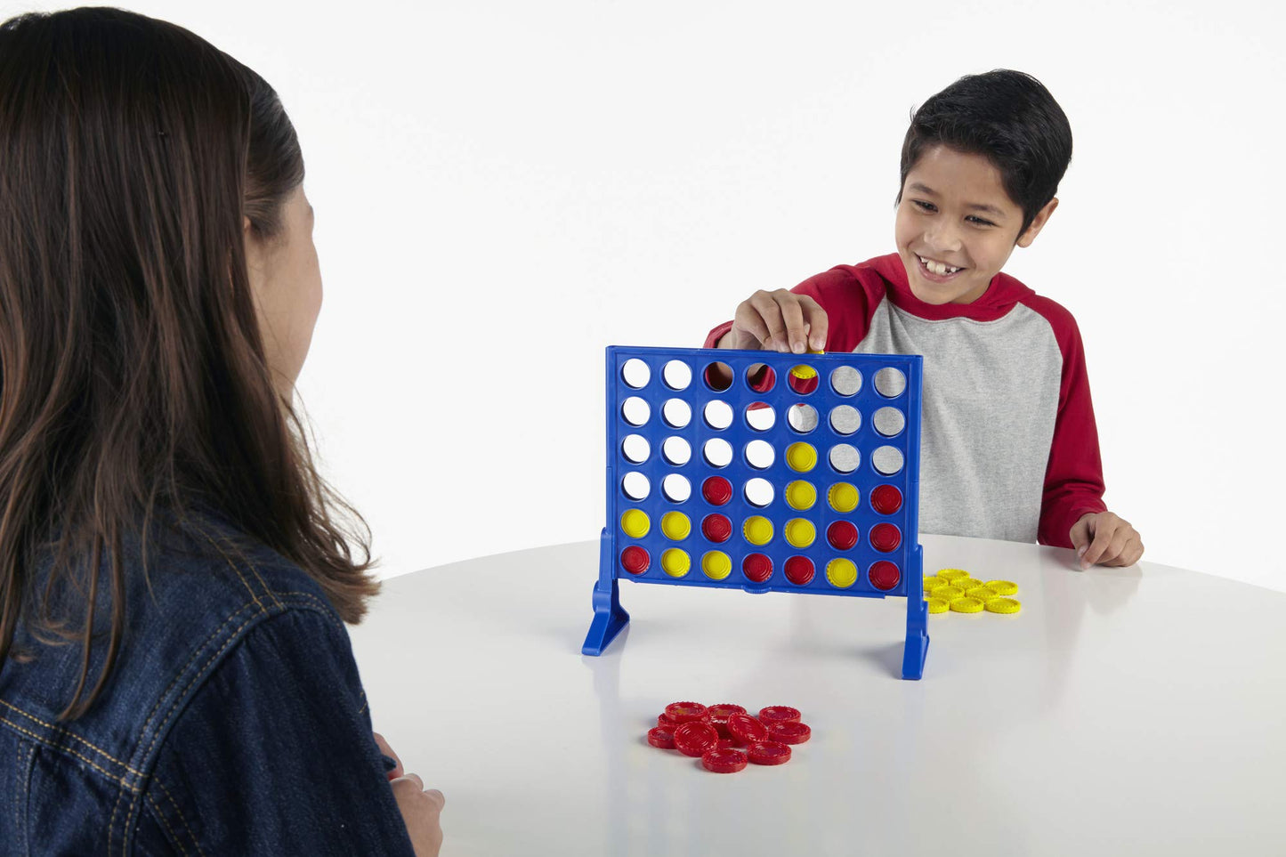 Puissance 4, Le Jeu de société et de Plateau pour Enfants, stratégie pour 2 Joueurs, aligner 4 pions, pour Enfants, dès 6 Ans