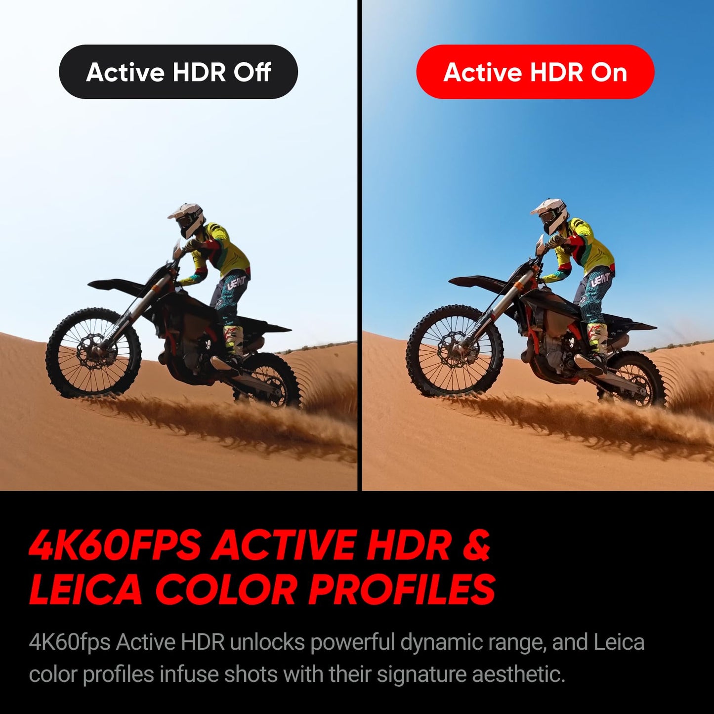 Insta360 Ace Pro 2 Pack vélo - Caméra d'action étanche 8K co-conçue avec Leica, capteur 1/1,3", Double Puce d'IA, qualité en Basse lumière, Audio avancé, écran Rabattable, édition IA pour Vlogs, Moto