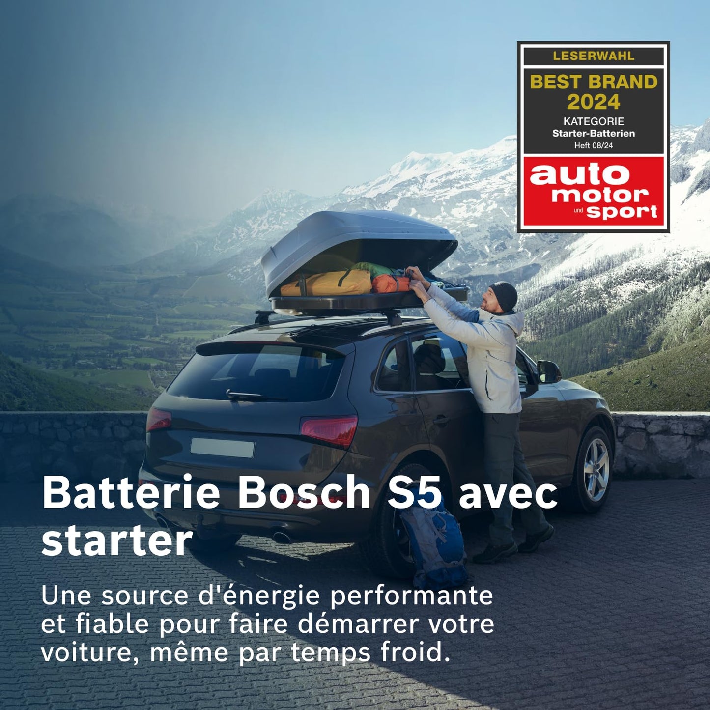 Bosch-S5010 Batterie de Voiture 85A/h-800A