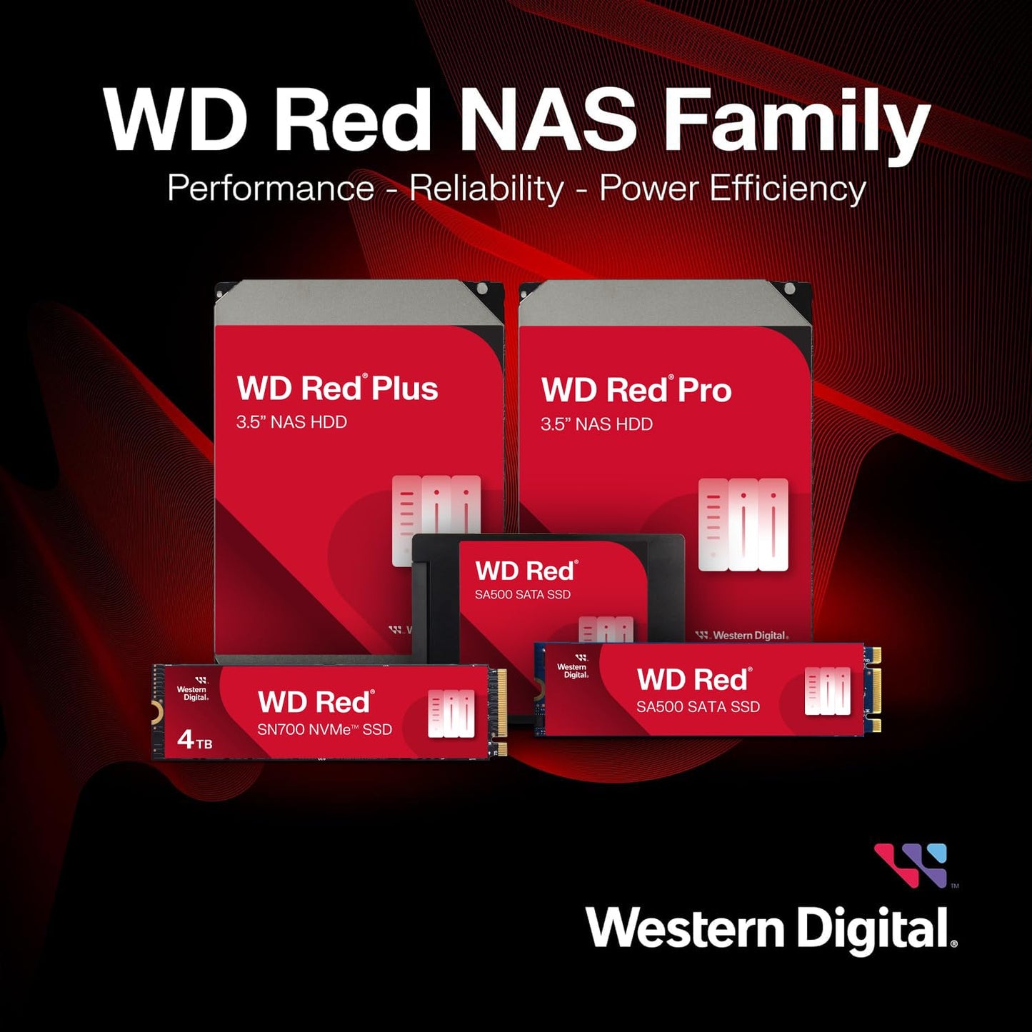 WD Red Plus 4 To Disque dur Interne 3.5" dédié NAS, 5400 RPM Class, SATA 6 GB/s, CMR, 256MB Cache, Garantie 3 ans