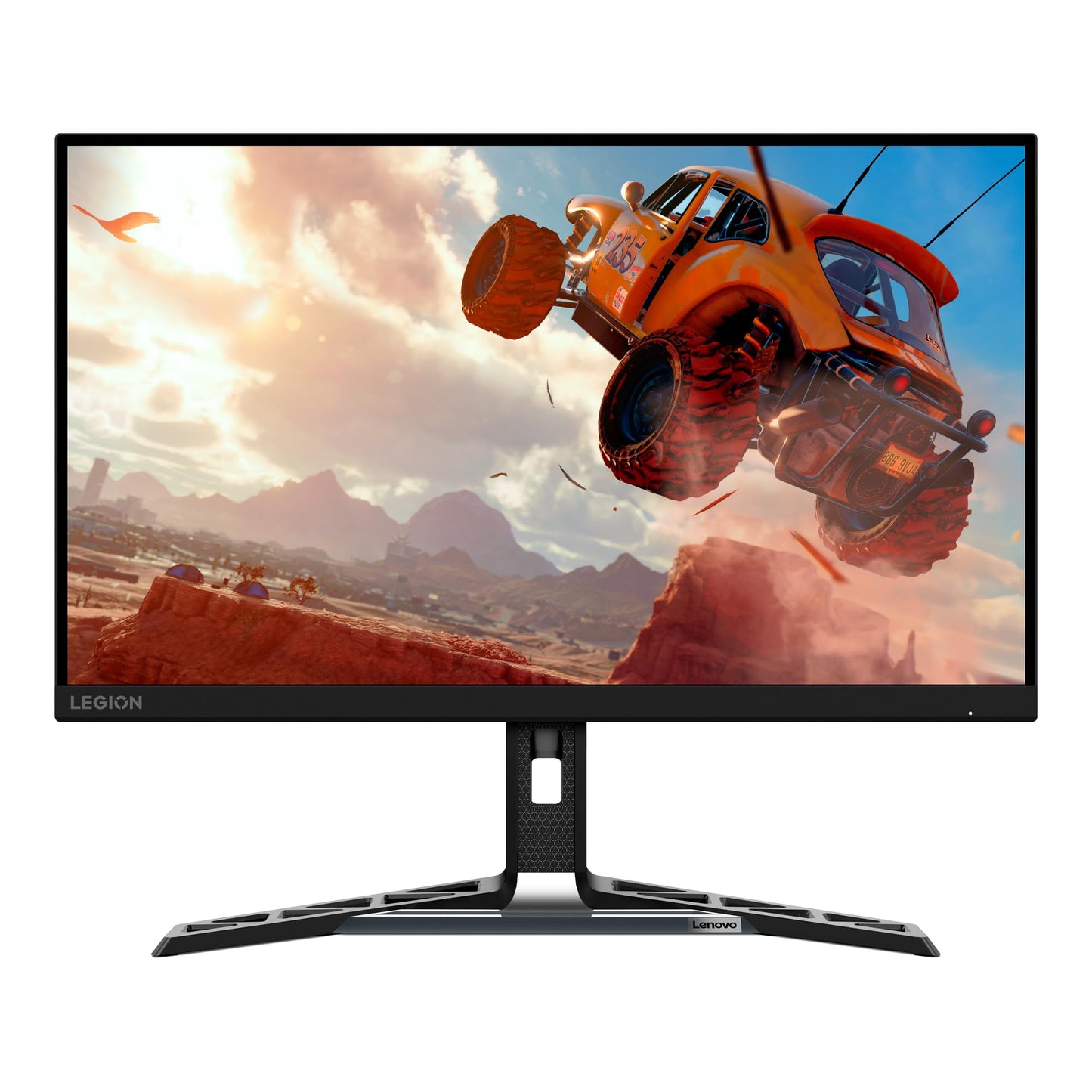 Lenovo Legion R27qe Écran Gaming 27" QHD (IPS, 180Hz, 0.5ms MPRT, Câble DP, HDMI, AMD FreeSync) Réglage en Inclinaison/Hauteur/Rotation/Pivot - Noir