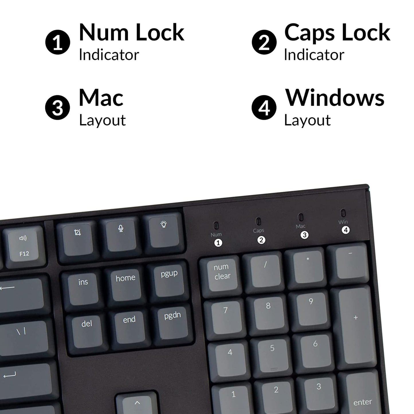 Keychron K10 Clavier de Jeu mécanique sans Fil, échange de Chaleur Pleine Taille sans Fil Bluetooth/Filaire RGB rétroéclairage, avec Cadre en Aluminium Gateron G Pro Switch Marron pour Mac/Windows