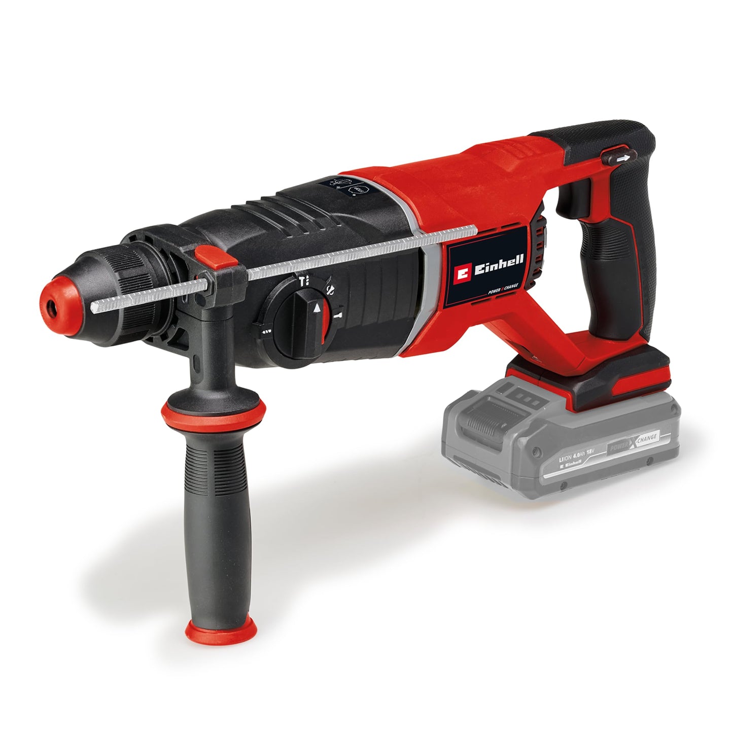 Einhell Professional Marteau Perforateur sans fil TP-HD 18/26 D Li BL - Solo Power X-Change (18V, 2,6J, moteur PurePOWER brushless) Livré sans Batterie ni Chargeur + Malette