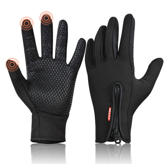 COTOP Gants d'hiver, Gants d'extérieur Coupe-Vent à écran Tactile,Gants Respirants Antidérapants pour Cyclisme, Course à Pied, Conduite, Randonnée, Cadeaux pour Hommes et Femmes