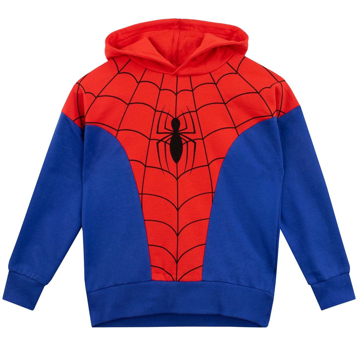 Marvel Sweat | Sweat à Capuche Spiderman Garçons | Sweat à Capuche Enfant Rouge 7-8 Ans