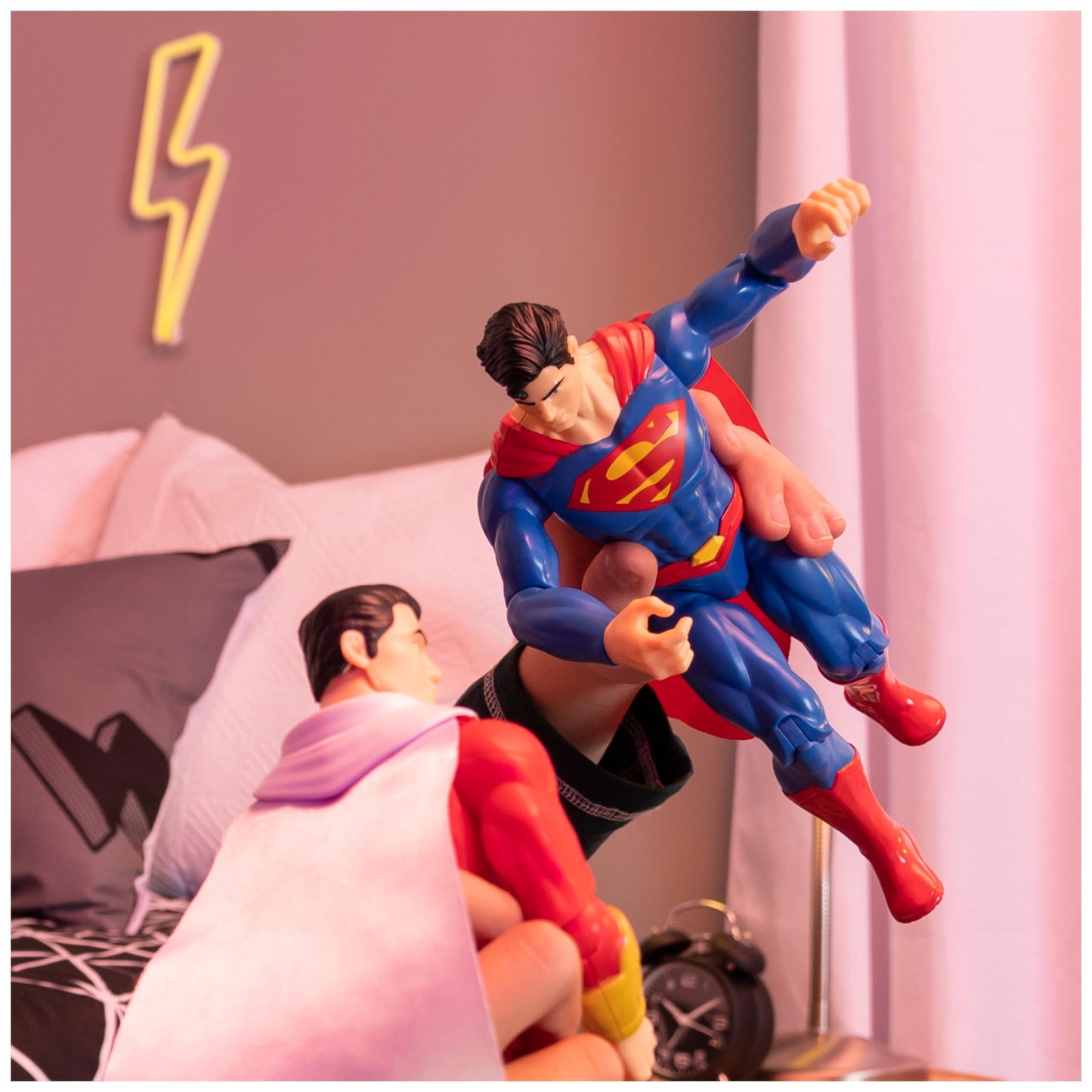 DC Universe - Figurine Superman 30 Cm - Figurine Articulée - Créez Vos Aventures Et Combats - Super Héros - Jouet À Collectionner - Jouet Enfant 3 Ans Et +