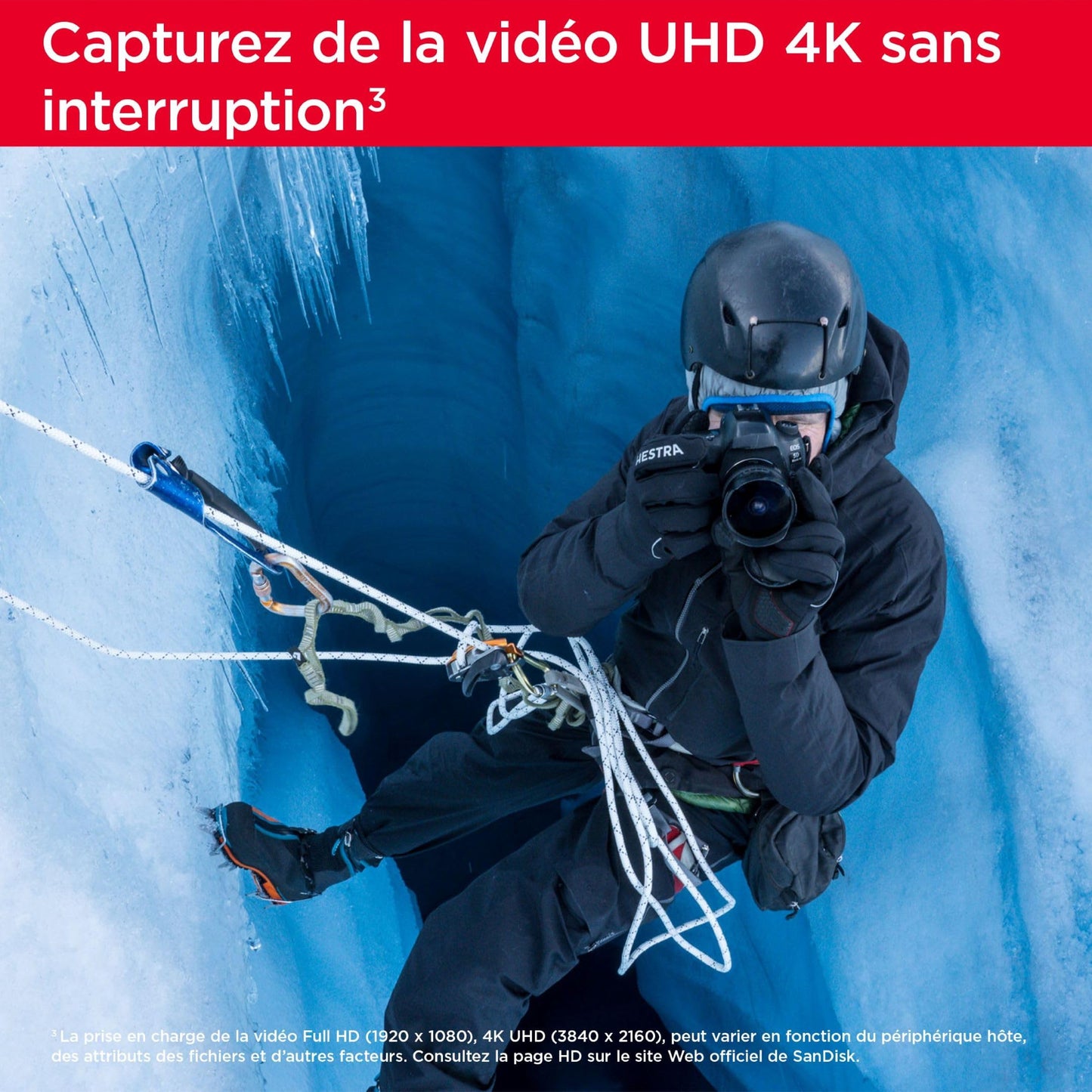 SanDisk 128 Go Extreme PRO carte SDXC + RescuePRO Deluxe, jusqu'à 200 Mo/s, UHS-I, Classe 10, U3, V30