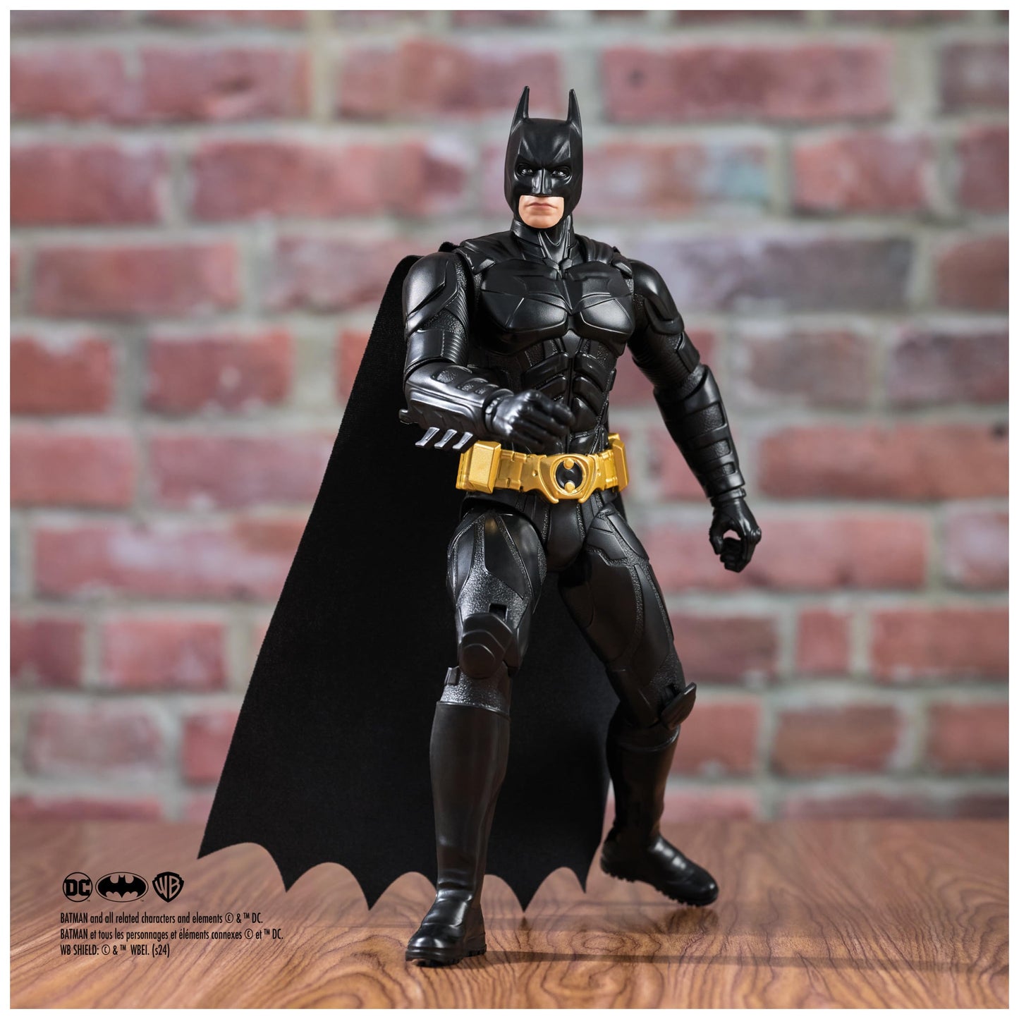 DC Batman - Figurine Batman The Dark Night 30 Cm - Figurine Articulée Chevalier Noir - Édition Limitée 85e Anniversaire - Super Héros Et Super Vilain - Jouet À Collectionner - Jouet Enfant 3 Ans Et +