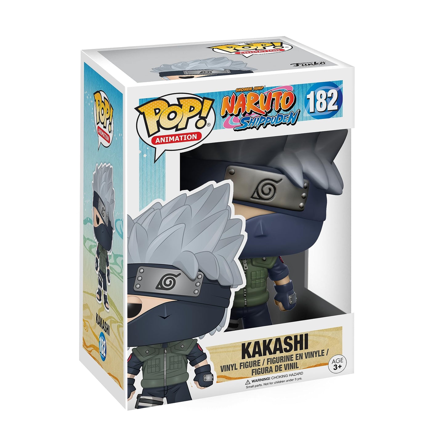 Funko Pop! Animation: Naruto: Shippuden - Kakashi Hatake - Figurine en Vinyle à Collectionner - Idée de Cadeau - Produits Officiels - Jouets pour Les Enfants et Adultes - Anime Fans