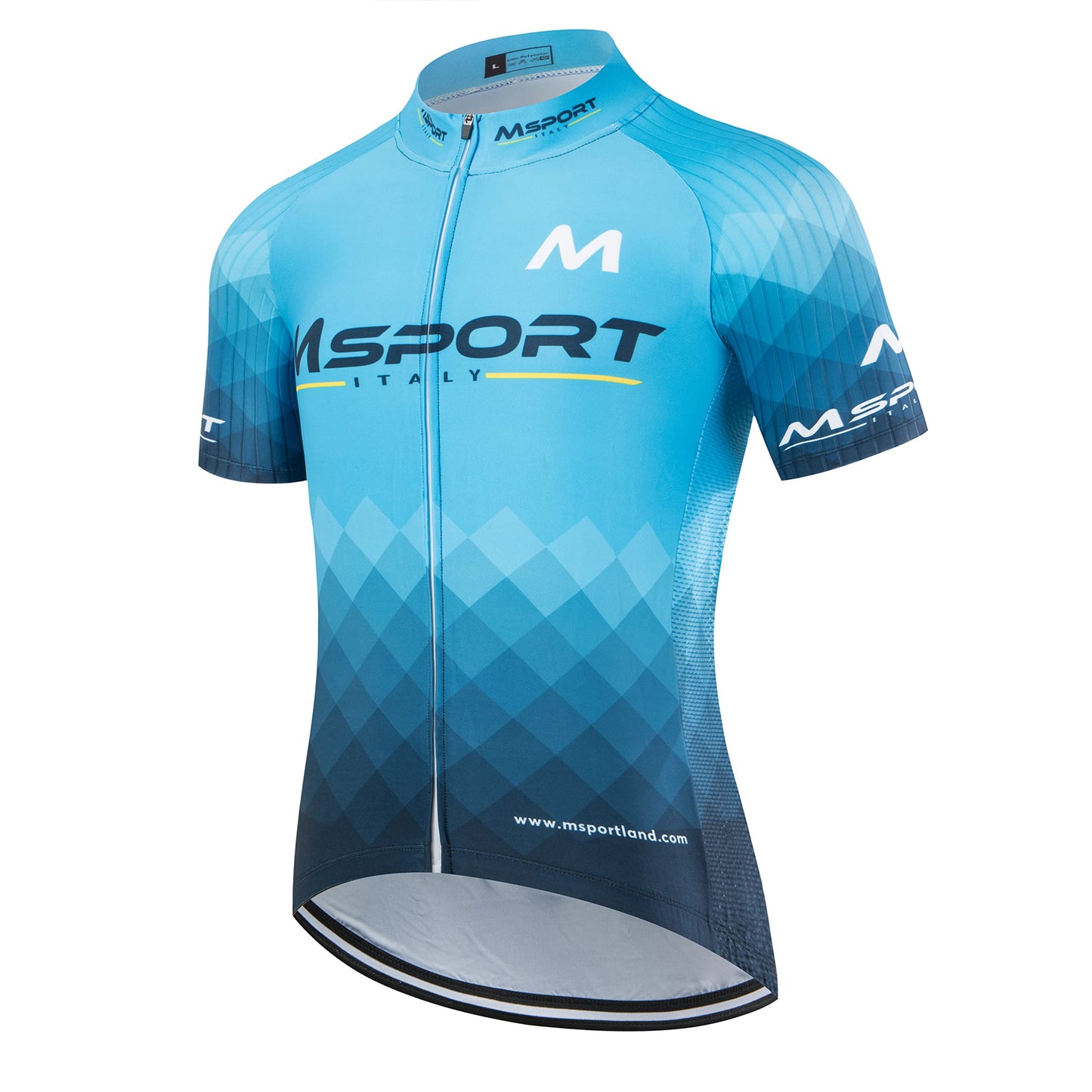 Vêtements de cyclisme Set complet Combinaison vélo maillot + salopette short, Msport 3, XL