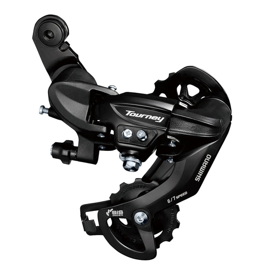 SHIMANO Tourney Ty300 Cambio Unisex Adulto, Nero, L