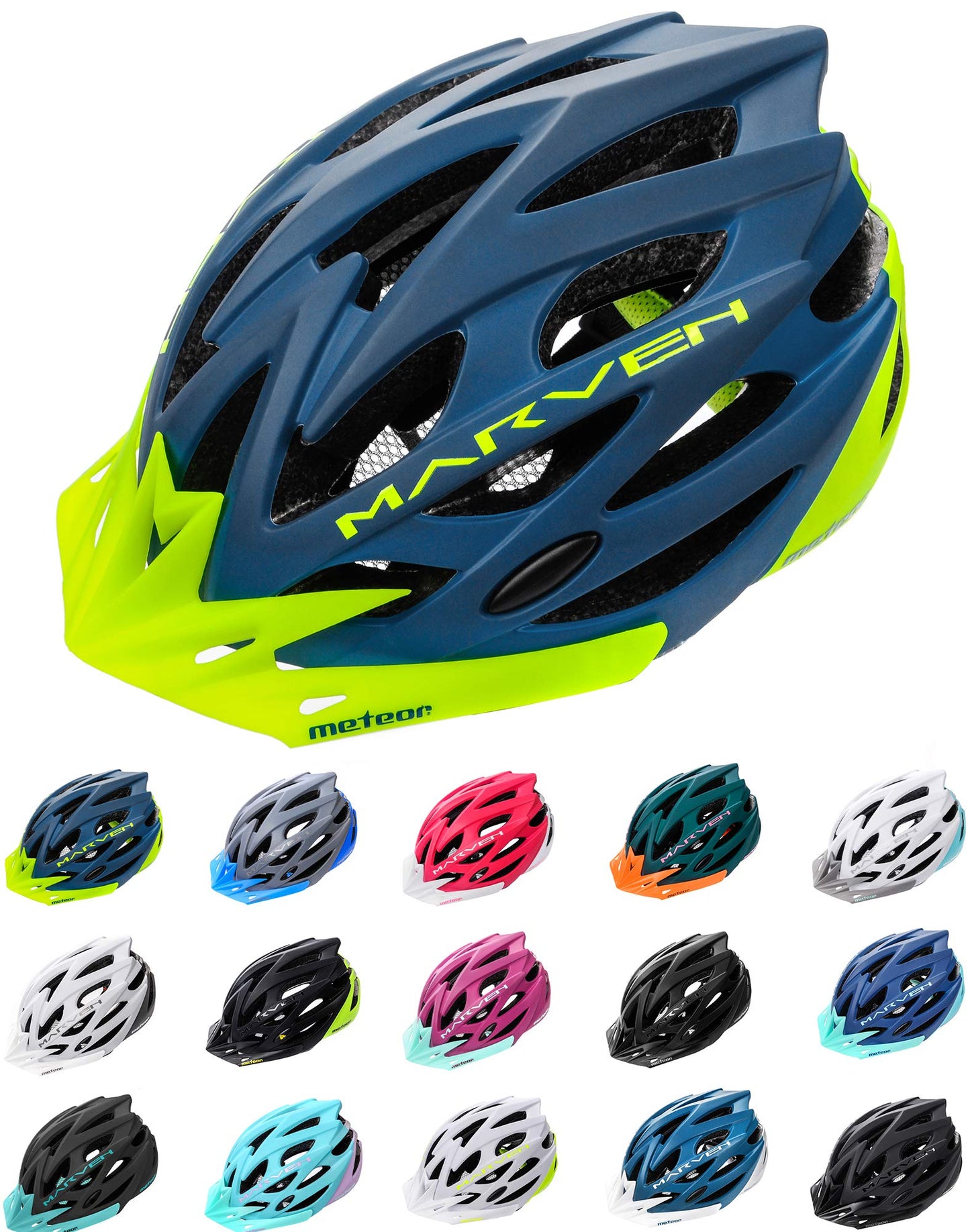 Casque Vélo VTT et VTC Adulte Jeunesse Unisexe Casque de Cyclisme de Réglable de Sport pour BMX Skate Scooter Patines Conçu pour la Sécurité des Utilisateur Marven