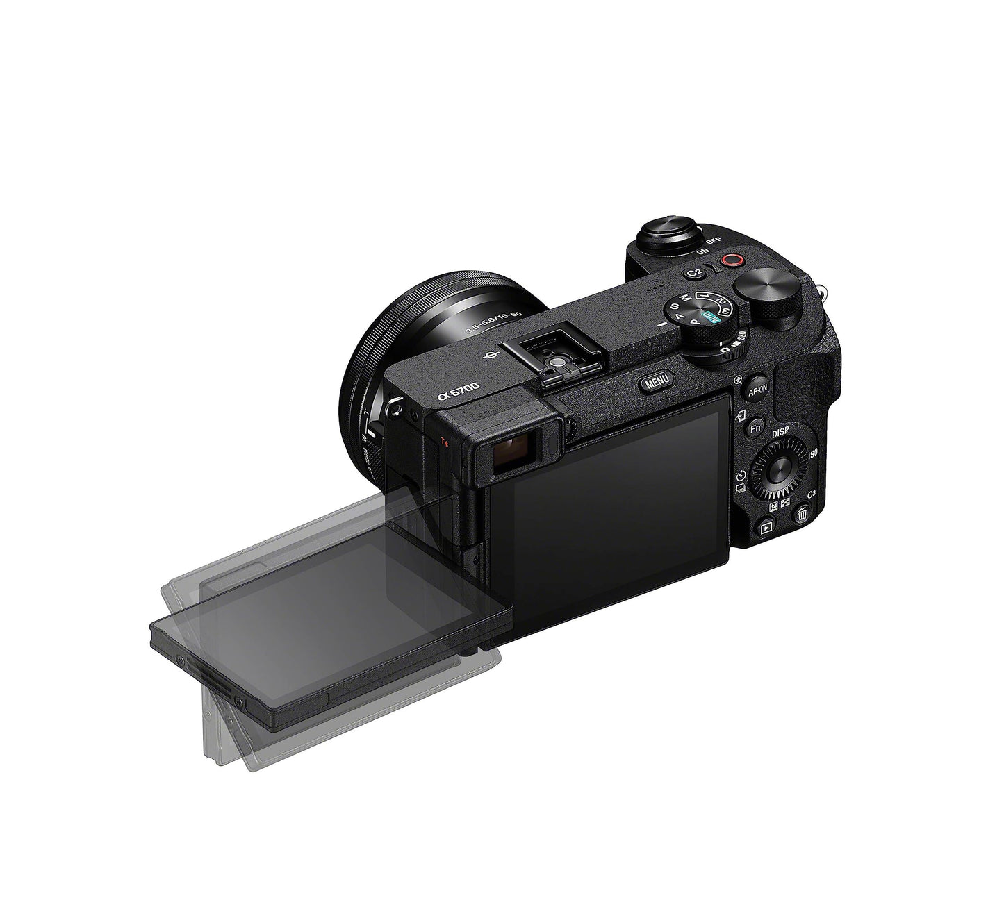 Sony Alpha 6700 | Appareil Photo Hybride APS-C (26Mp BSI, Mise au Point AF basée sur l'IA, stabilisation d'image sur 5 Axes) - Kit avec Objectif E PZ 16-50 mm F 3,5-5,6