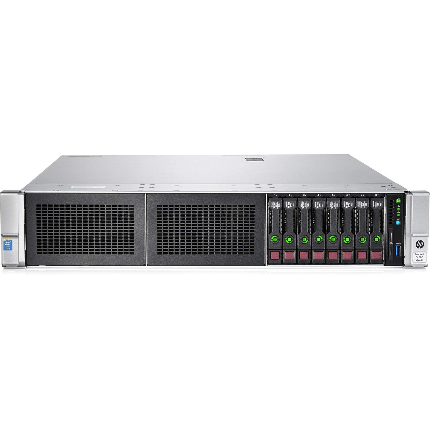 HP ProLiant DL380 G9 2U Rack Serveur - 1 x Intel Xeon E5-2620 v4 Octa-core (8 Core) 2.10 GHz - 16 Go DDR4 SDRAM installée (renouvelé)