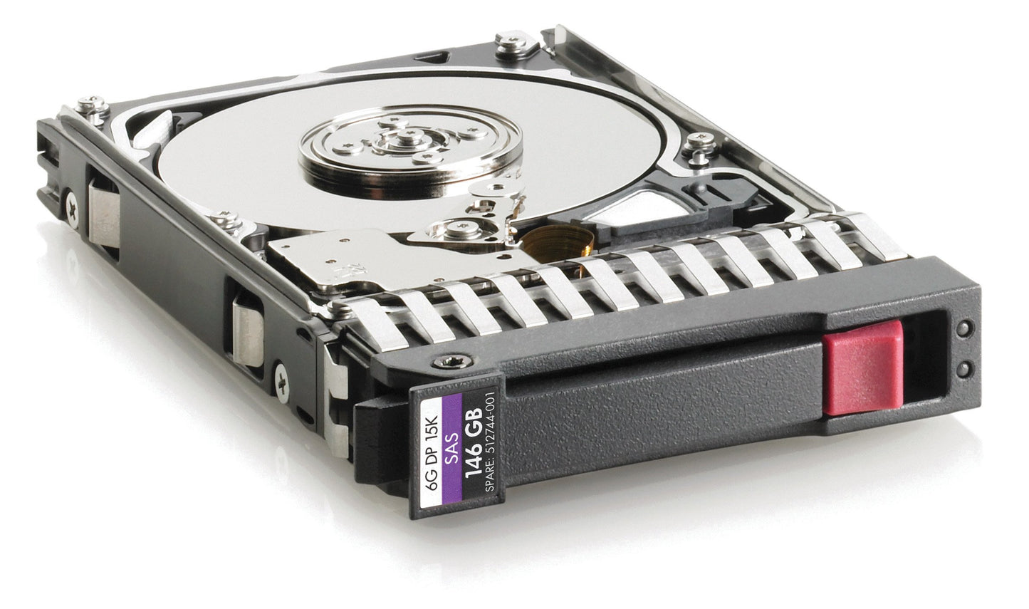 Hewlett Packard Enterprise 146gb 15k 6g 2.5 SAS DP HDD