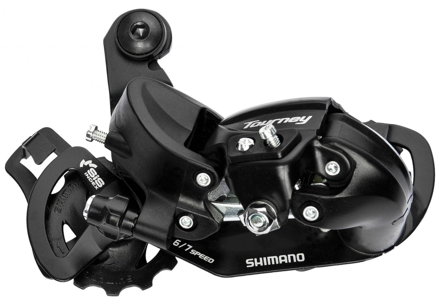 SHIMANO Tourney Ty300 Cambio Unisex Adulto, Nero, L