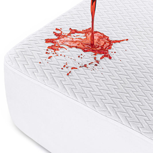 Utopia Bedding Protège Matelas 140 x 200 x 30 cm Imperméable, Premium Viscose Matelas Couvre Élastique Tout Autou, Respirant Alèse Drap Housse