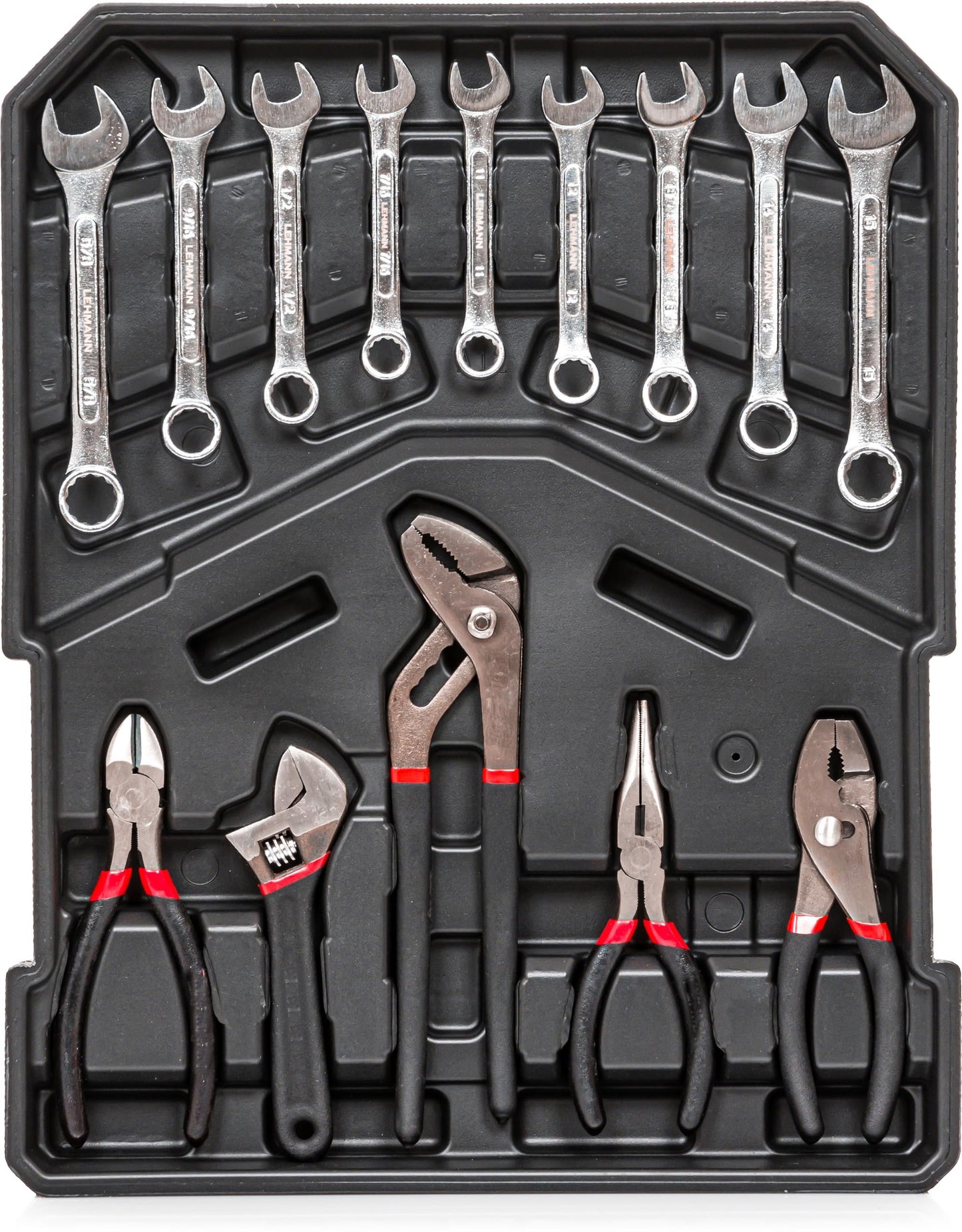 Kanwod Caisse a outil multifonction de 1000 pièces, Boite a outils complete avec Bricolage outillage à main - Set tournevis, marteau, clés de serrage, clé à molette et autres accessoires