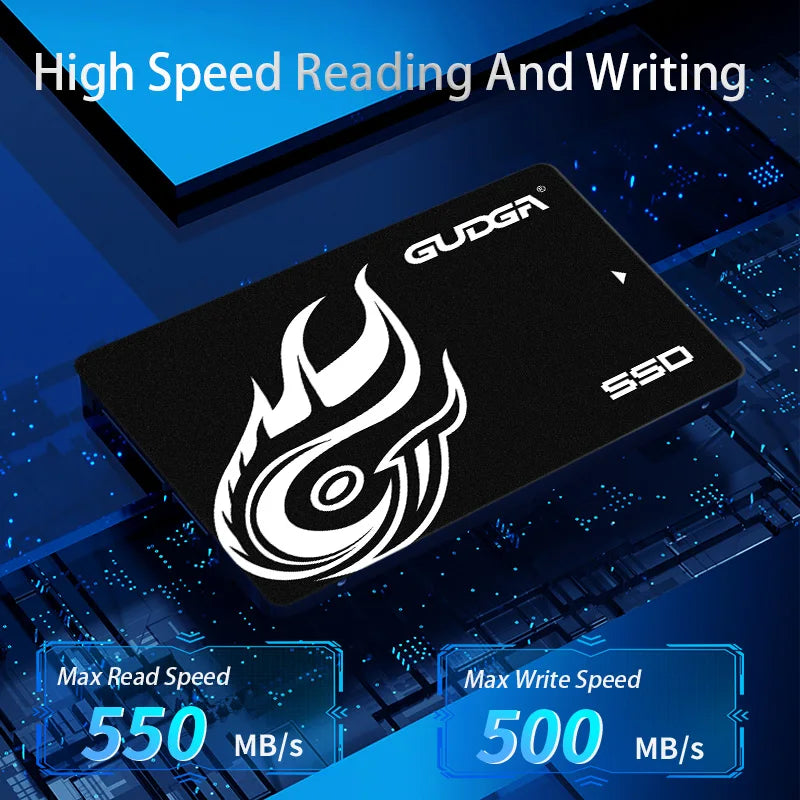 GUDGA SSD SATA Hight Performance 2.5 Inch SSD 256GB  Promotion laptop Hard drives For Laptop Hard Sata Acer Gaming Gamer SSD